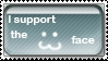 i support the :3 face