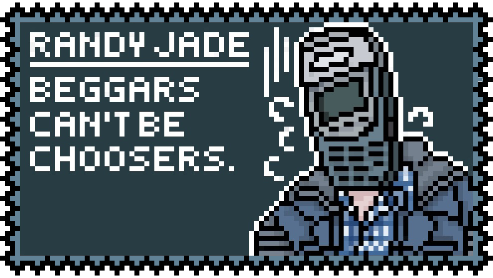 randy jade (beggars can't be choosers)